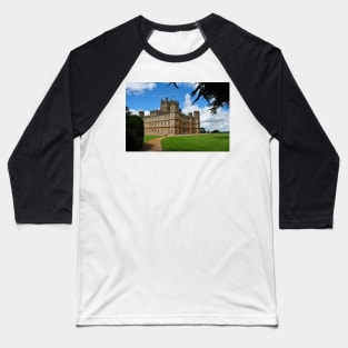 Highclere Castle Downton Abbey Hampshire England UK Baseball T-Shirt